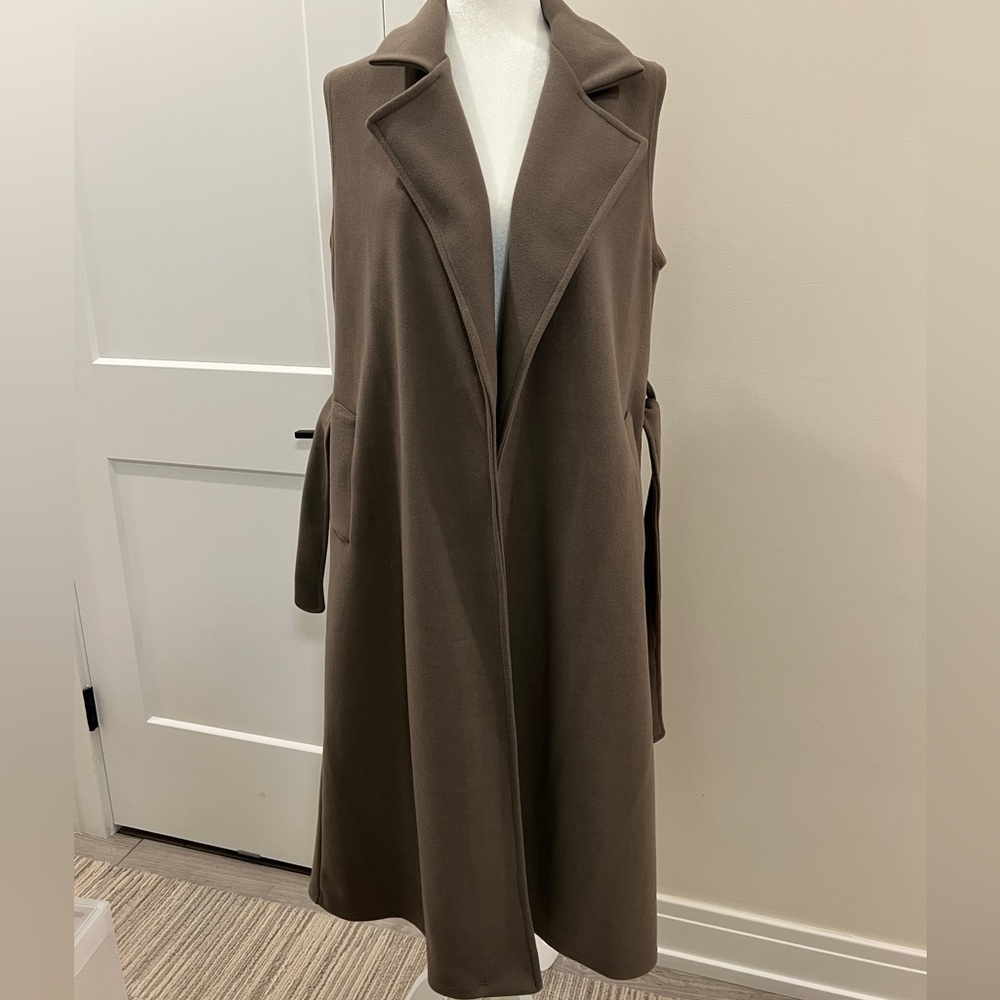 Long Sweater Coat with belt